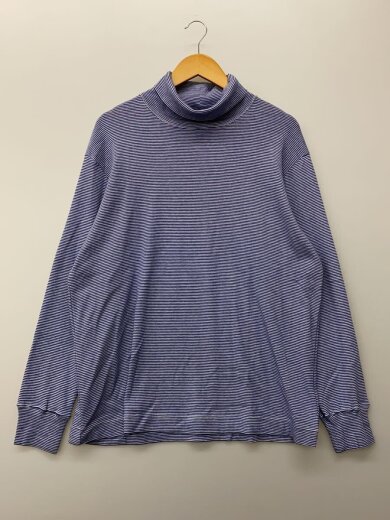 商品画像：長袖Tシャツ/L/コットン/BLU/ボーダー/SUHF163/タグ付// 1