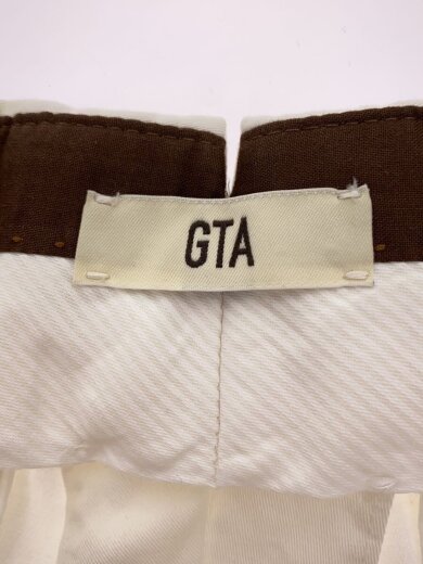 商品画像：GTA/スラックスパンツ/48/コットン/ホワイト/21-23-0889-977/2プリーツ/サイドジャスター 4