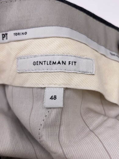 商品画像：GENTLEMAN FIT/STREACH/スラックスパンツ/48/ウール/グレー 5