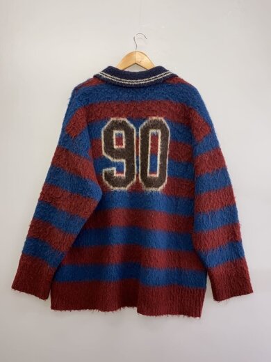 商品画像：ニット・セーター(厚手)/3/ナイロン/マルチカラー/ボーダー 2