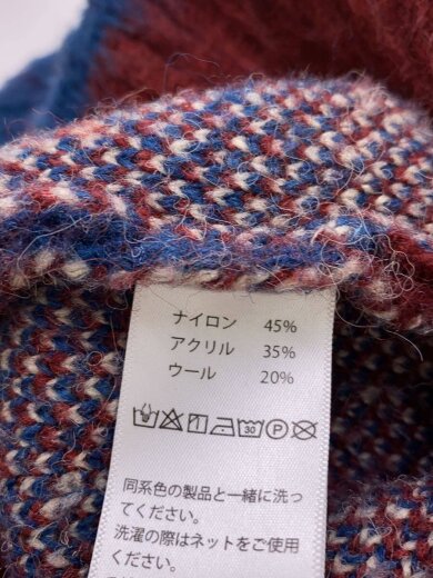 商品画像：ニット・セーター(厚手)/3/ナイロン/マルチカラー/ボーダー 4
