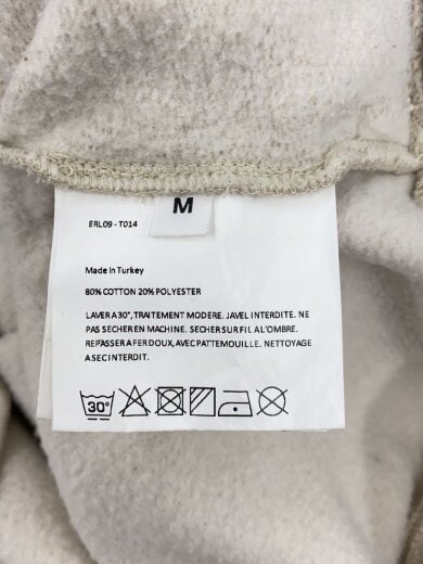 商品画像：Raglan Hoodie/パーカー/M/コットン/CRM/ERL09-T014/イーアールエル 4