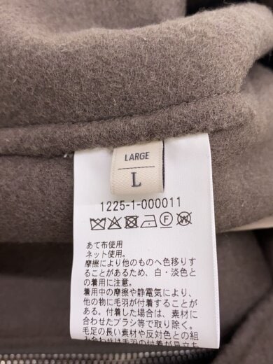 商品画像：ブルゾン/L/ウール/ブラウン/1225-1-000011 4