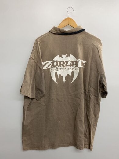 商品画像：ポロシャツ/L/コットン/カーキ/ZORLAC/USA製/変色有// 2