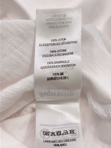 商品画像：26ss/S/S POCKET TEE/Tシャツ/S/コットン/ホワイト/シュプリーム// 4
