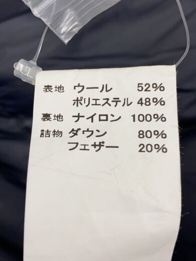 商品画像：Stand Collar Wool Down Coat/ロングダウンジャケット/36/DT-A0456// 4