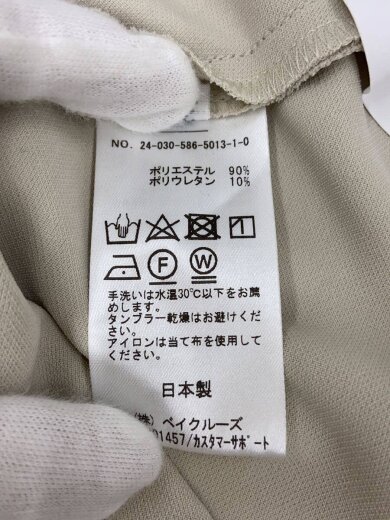商品画像：エラスティックパンツ/ボトム/36/ポリエステル/BEG/24-030-586-5013-1-0// 4