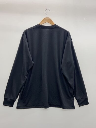 商品画像：TECH SMOOTH L/S CREW NECK/Tシャツ/L/ポリエステル/BLK// 2