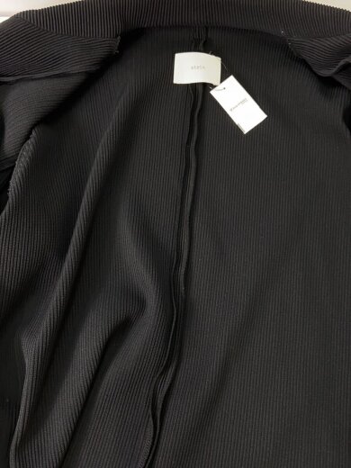 商品画像：OVERSIZED GRADATION PLEATS JACKET/ジャケット/S/ブラック/ST.363 3