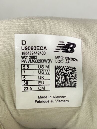 商品画像：U9060/ホワイト/US7/WHT 7