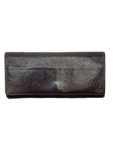 商品画像：長財布/レザー/BRW/無地/メンズ 1