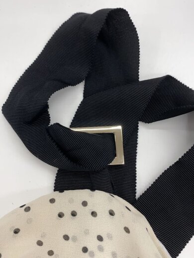 商品画像：ノースリーブワンピース/FREE/ポリエステル/WHT/ドット/181-51003-5 9