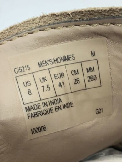 商品画像：ドレスシューズ/26cm/BEG/スウェード/ci5215 5