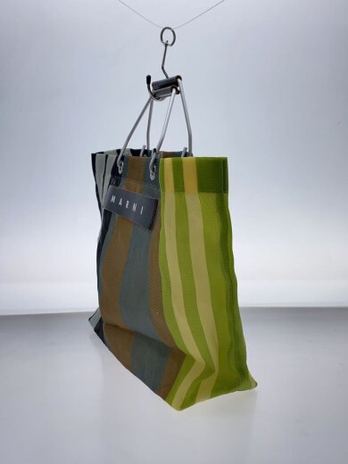 商品画像：トートバッグ/--/マルチカラー/ストライプ 2