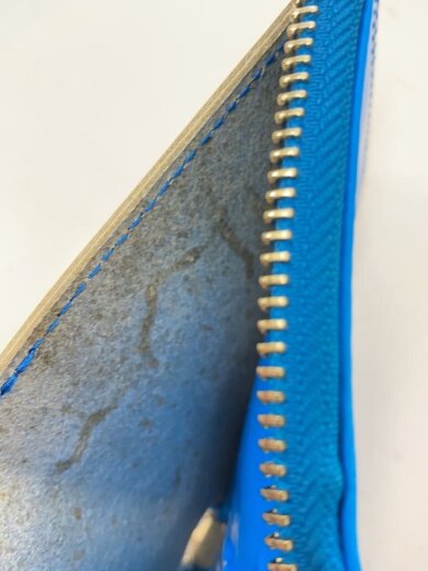 商品画像：2つ折り財布/レザー/BLK/メンズ 5