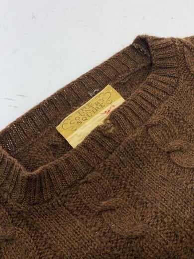 商品画像：ニット・セーター(厚手)/--/ウール/BRW 5