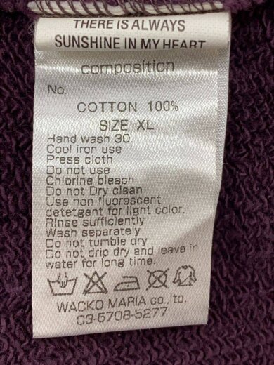 商品画像：パーカー/XL/コットン/BRD/無地 4