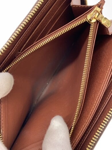 商品画像：2)ジッピー・ウォレット_モノグラム・キャンバス/PVC/BRW/モノグラム/レディース 5