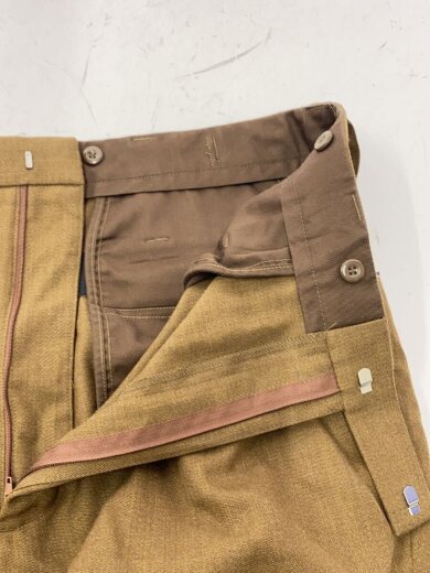 商品画像：スラックスパンツ/--/ウール/KHK/無地/8405-99-983-1269 3