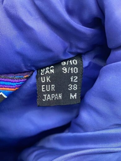 商品画像：80s-90s/ガイドシェルジャケット/三角タグ/M/ナイロン/中綿/BLU/無地 4