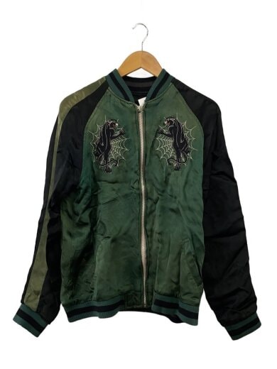 商品画像：JUNKSTAR/スカジャン/M/レーヨン/GRN 1