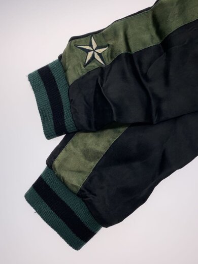 商品画像：JUNKSTAR/スカジャン/M/レーヨン/GRN 5