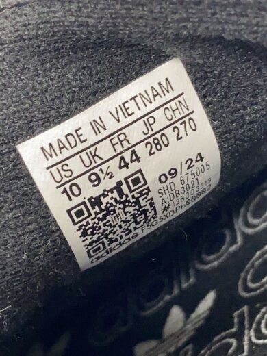 商品画像：ローカットスニーカー/28cm/BLK/db3021 5