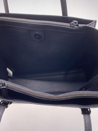 商品画像：トートバッグ/レザー/BLK/無地 6