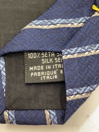 商品画像：ネクタイ/シルク/BLU/ストライプ/メンズ 3