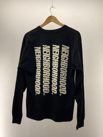 商品画像：22AW/長袖Tシャツ/M/コットン/BLK/プリント 2