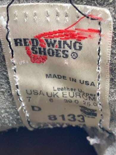 商品画像：レースアップブーツ/25cm/BLK/レザー/8133// 5