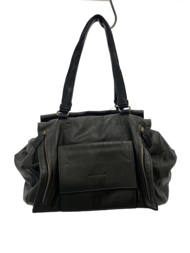 商品画像：ハンドバッグ/レザー/BLK/無地/03・12・92・65 1