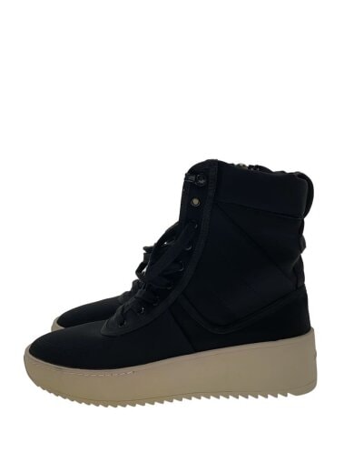 商品画像：MILITARY HIGH-TOP SNEAKER/ハイカットスニーカー/42/BLK/状態考慮// 1