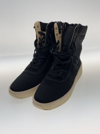 商品画像：MILITARY HIGH-TOP SNEAKER/ハイカットスニーカー/42/BLK/状態考慮// 2