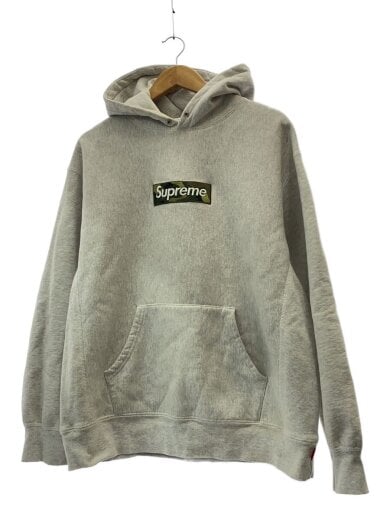 商品画像：23AW/Box Logo Hooded Sweatshirt/パーカー/M/コットン/GRY// 1