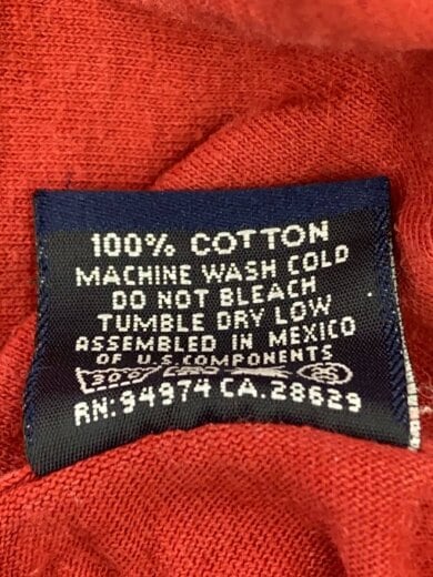 商品画像：90s/Tシャツ/XL/コットン/RED// 4