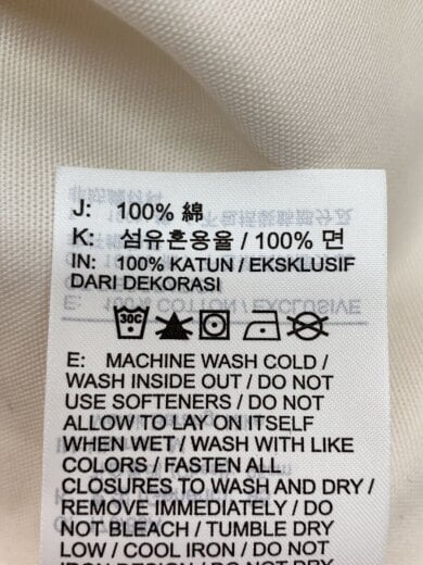 商品画像：半袖シャツ/M/コットン/WHT/DM5284-030// 4
