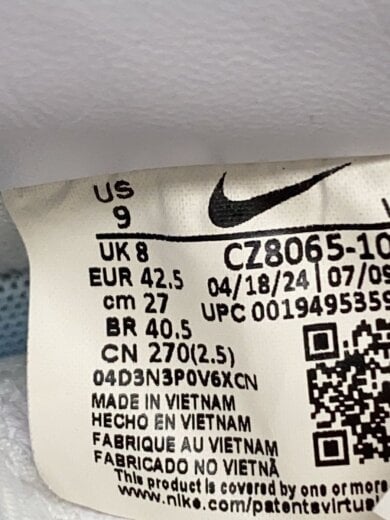 商品画像：AIR FORCE 1 LOW SP_エアフォース 1 ロー スペシャル/27cm/WHT// 5