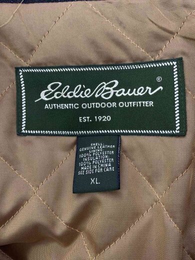 商品画像：00s～/カーコート/レザージャケット/XL/山羊革/BRW/無地/裏地キルティング// 3