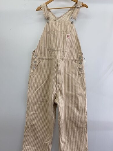 商品画像：オーバーオール/M/コットン/BEG/ストライプ/79107-0019// 7