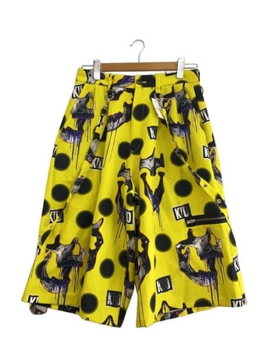 商品画像：ZIP SHORT PANTS/ボトム/44/ポリエステル/マルチカラー/総柄/KL768// 1