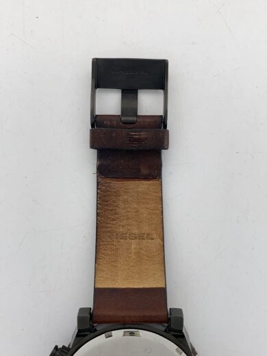 商品画像：クォーツ腕時計/デジタル/レザー/NVY/DZ-4312 8