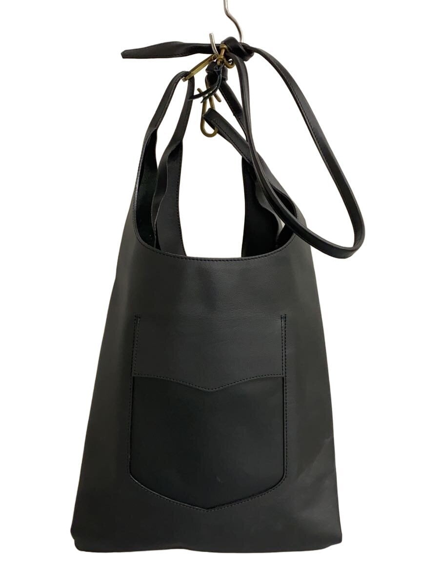 NICENESS / トートバッグ/レザー/BLK/NN-LCLA03