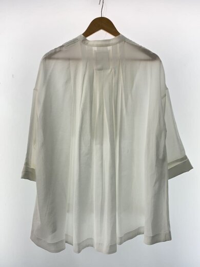 商品画像：長袖ブラウス/FREE/レーヨン/WHT/無地/BEZ1031204A0002/ビアズリー 2