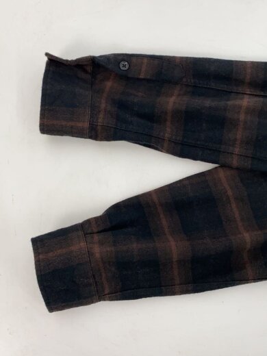 商品画像：ネルシャツ/M/コットン/BRW/オンブレCK 5