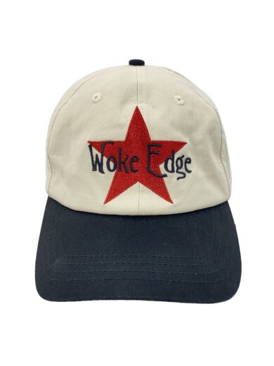商品画像：WOKE EDGE/キャップ/FREE/コットン/WHT/メンズ 1