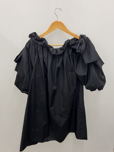 商品画像：半袖ワンピース/one/ポリエステル/BLK/無地/CWF0244007 2