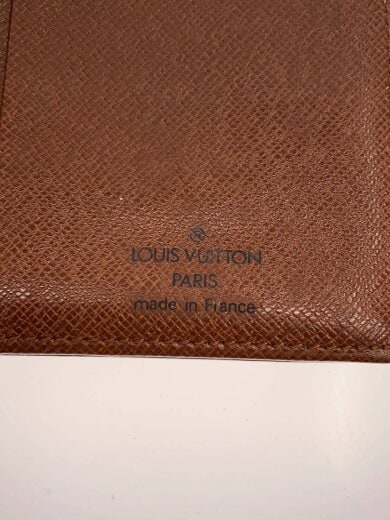 商品画像：ポルト・カルト・クレディ・円_モノグラム・キャンバス/レザー/BRW/メンズ 3