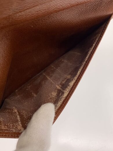 商品画像：ポルト・カルト・クレディ・円_モノグラム・キャンバス/レザー/BRW/メンズ 5