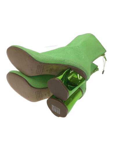 画像：Maison Margiela箱付/19AW//ショートブーツ/35/グリーン/クラッシュヒール/S39WU0139/メゾンマルジェラ3